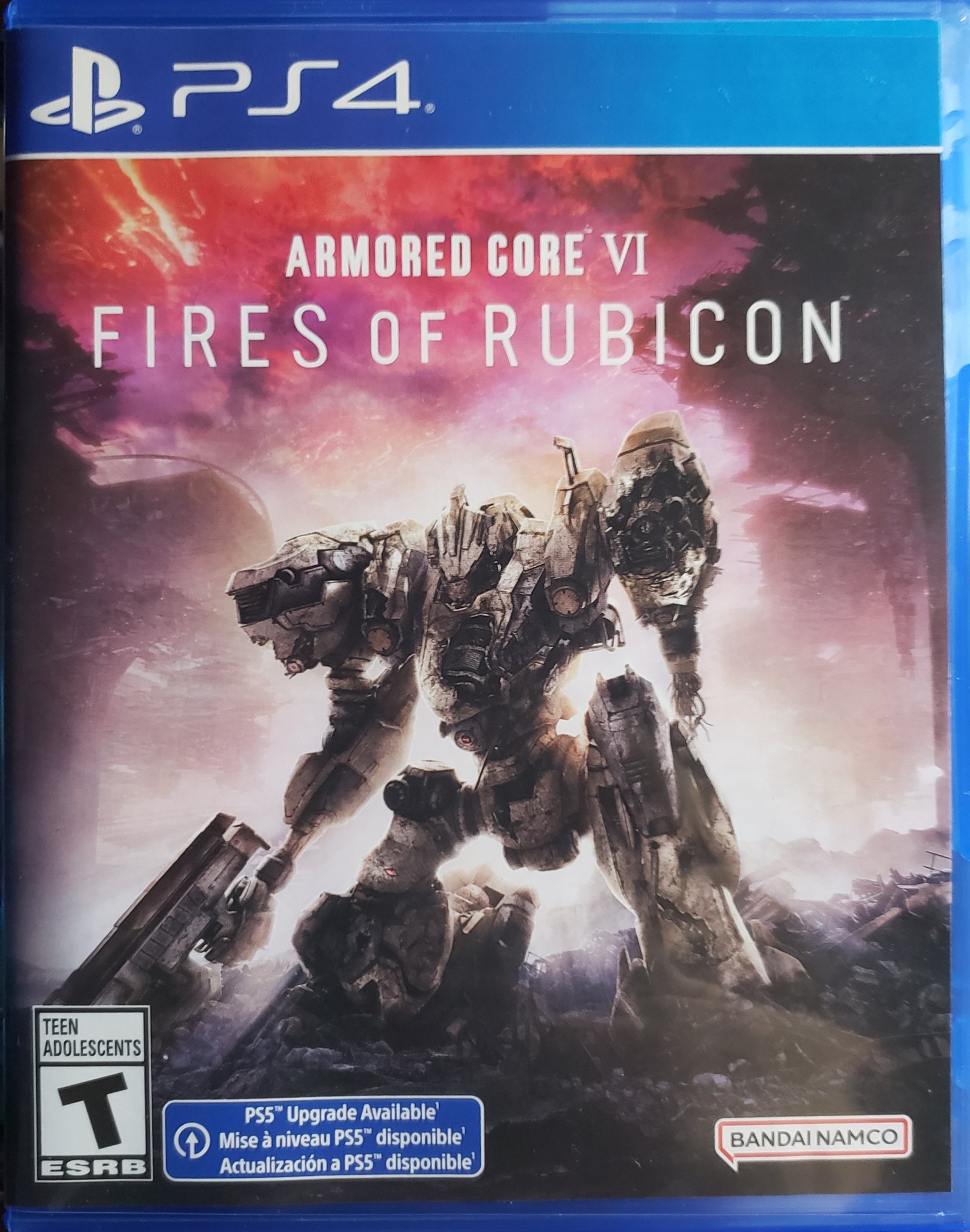 My PS4 box for Armored Core 6