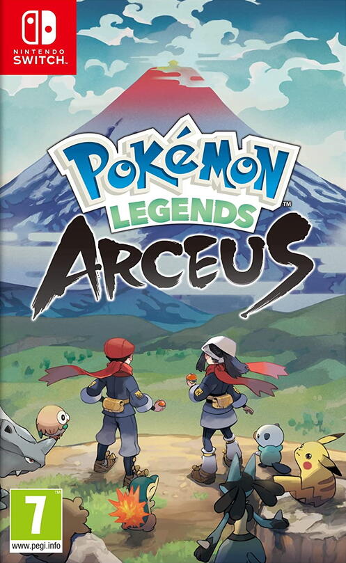 The box for Pokemon Legends: Arceus