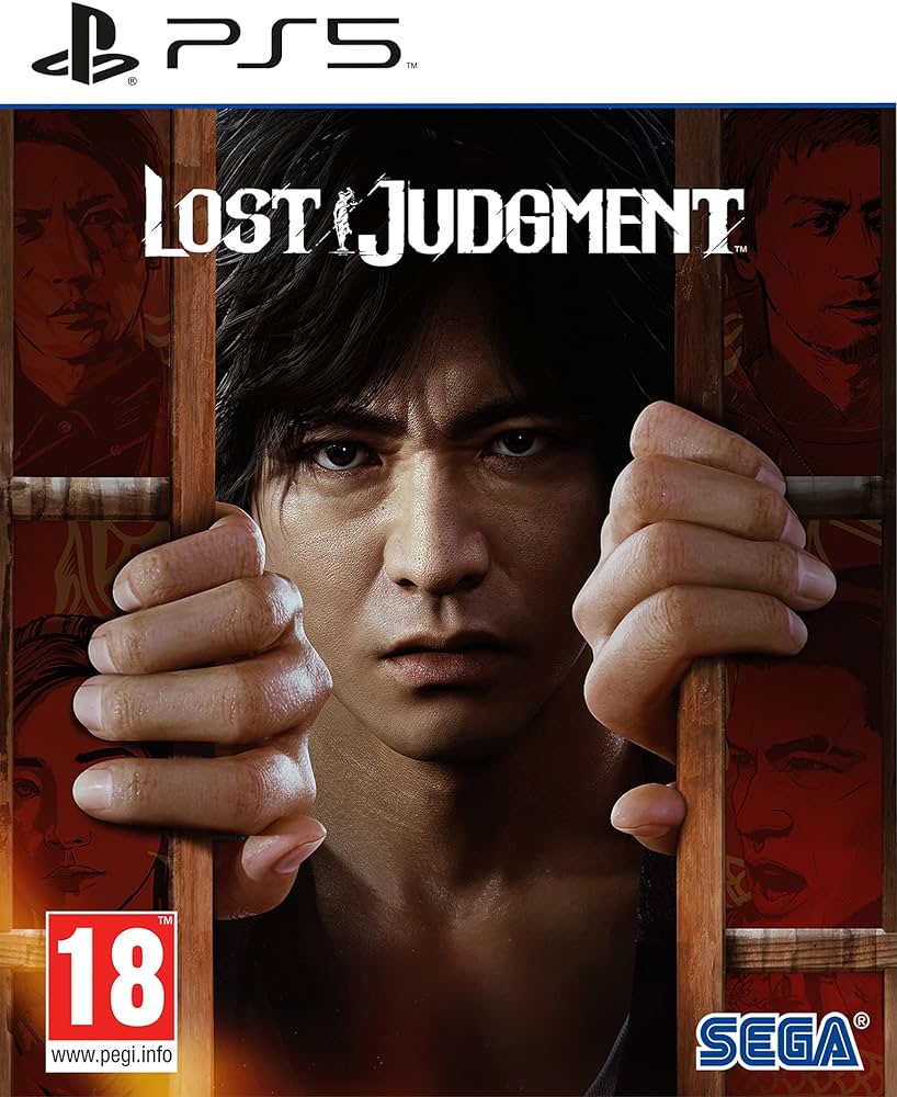 Box Art of Lost Judgment on PS5