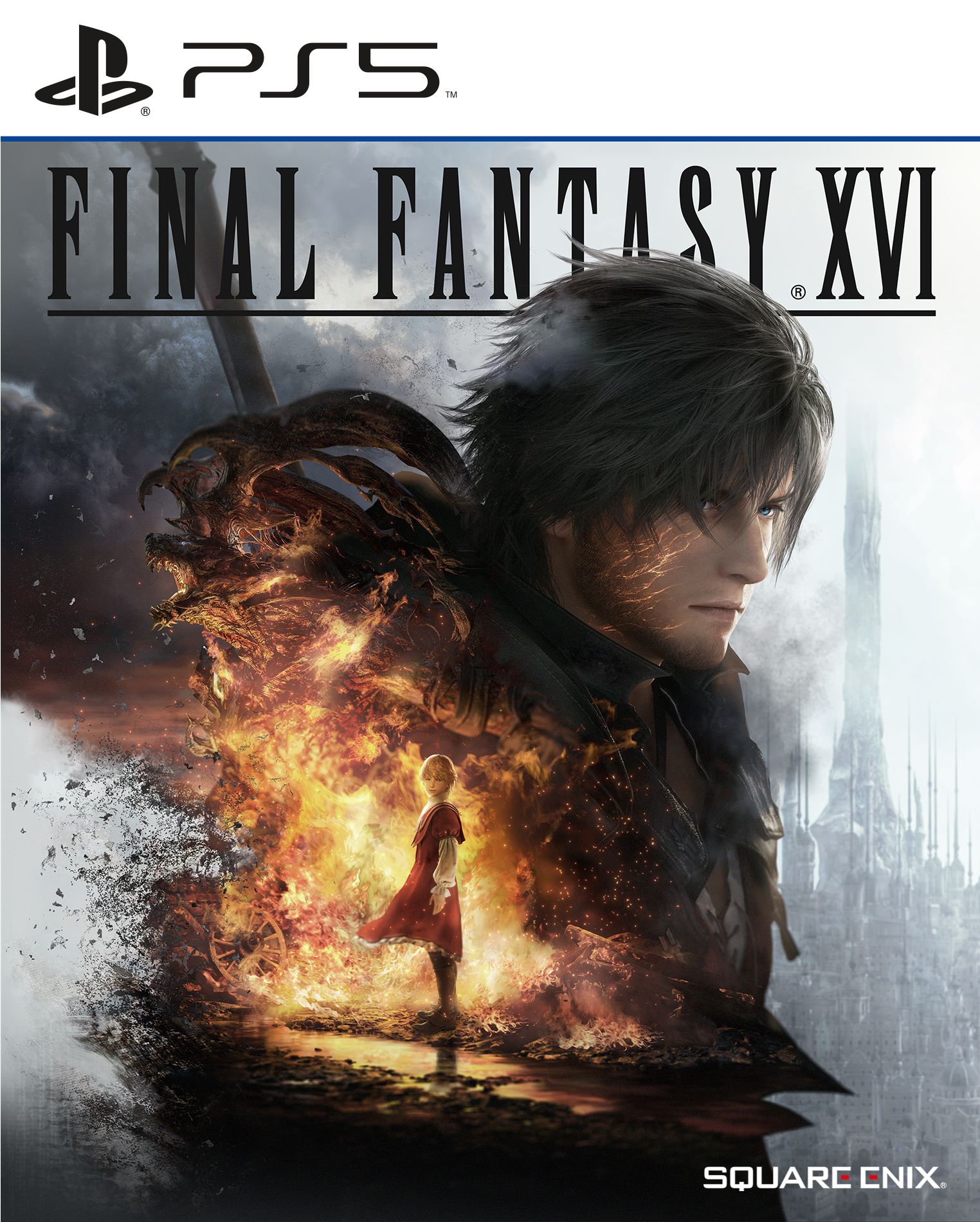 The box art for Final Fantasy XVI