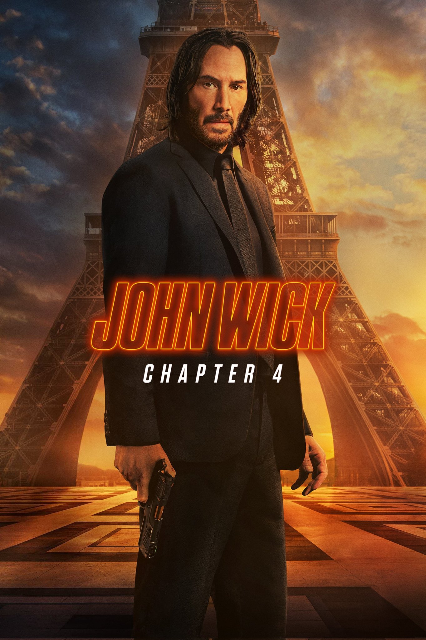 The poster ad for John Wick 4