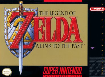 The box art to The Legend of Zelda: a Link to the Past